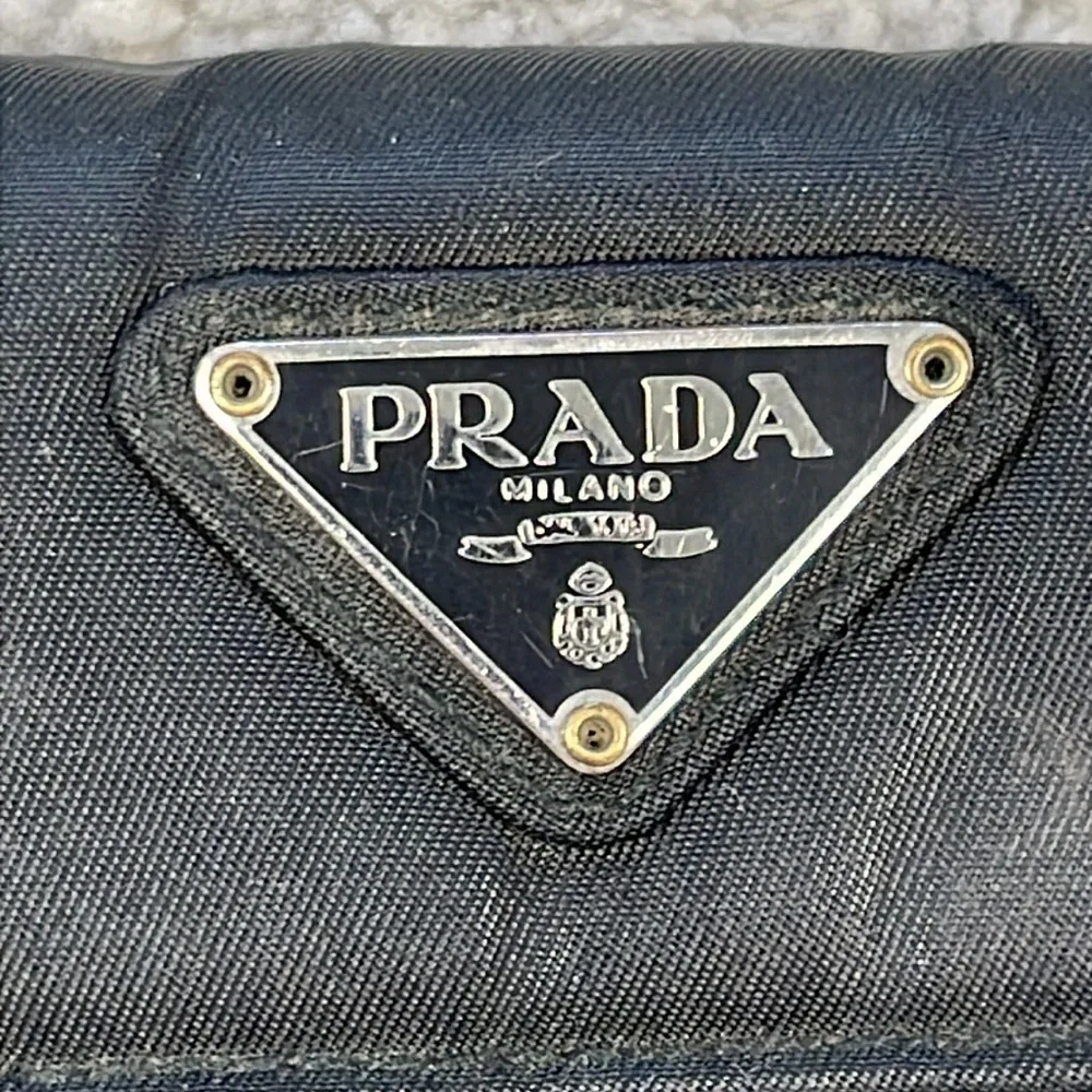 Prada nylon envelope